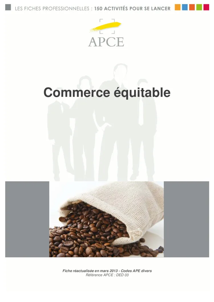 Dossier Projecteurs - Commerce équitable