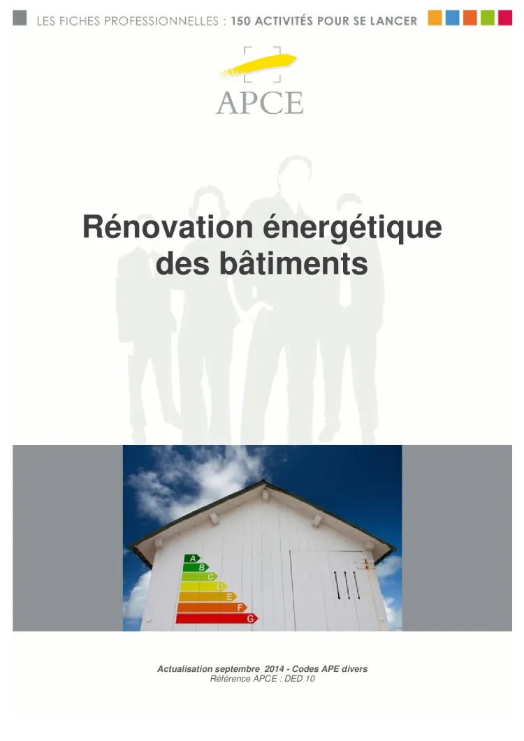 Dossier Projecteurs - Rénovation énergétique des bâtiments