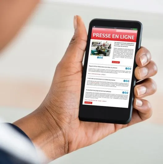 Entreprise de presse - publication d'un journal