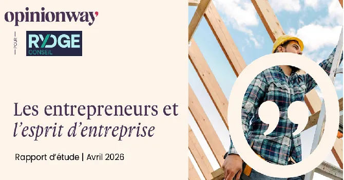 Etude Opinionway pour Rydge Conseil