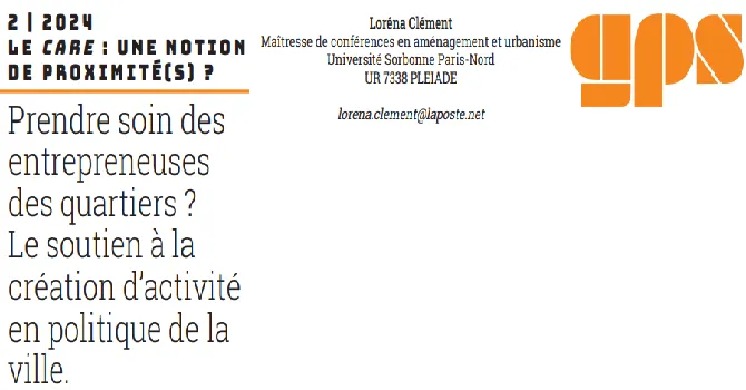 Revue Géoproximités