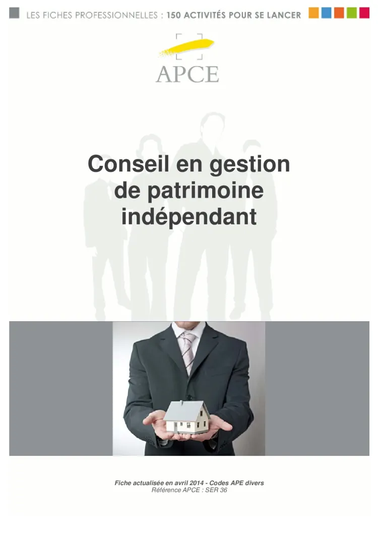 Dossier Projecteurs - Conseil en gestion de patrimoine indépendant