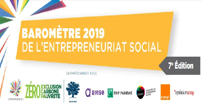 Baromètre 2019 de l'entrepreneuriat social