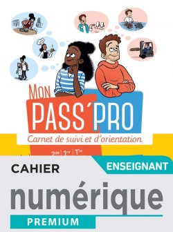 Couverture du cahier numérique du Pass Orientation Pro pour l'enseignant