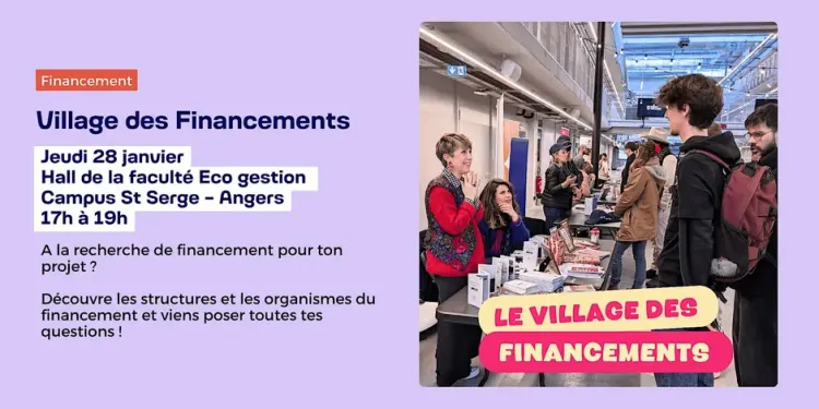 Angers : village des Financements